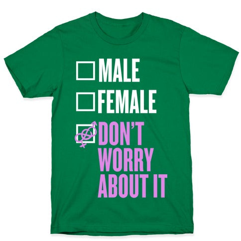 I am Genderfluid Check List T-Shirt